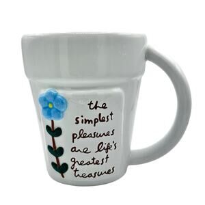 Department 56 Garden Mug Sandra Magsamen Collection 16 oz Coffee Tea Flower
